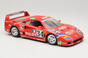 Ferrari F40 LM Pilot #34 Ferte / Thavenin / Palau 24 Hours of Le Mans 1995 Röd Bburago 1:18 3032-P3 Metall — bild 6 av 8