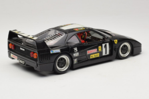 Ferrari F40 Pirelli Agip #1 Svart Bburago 1:18 3332-B1 Metall — bild 3 av 8