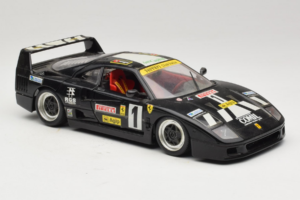 Ferrari F40 Pirelli Agip #1 Svart Bburago 1:18 3332-B1 Metall — bild 6 av 8