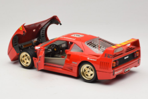 Ferrari F40 #3 Pirelli Röd 1987 Bburago 1:18 3332-P4 Metall — bild 5 av 8