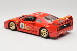 Ferrari F40 #3 Pirelli Röd 1987 Bburago 1:18 3332-P4 Metall — bild 7 av 8
