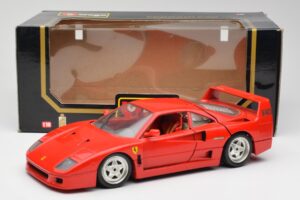 Ferrari F40 Röd Bburago 1:18 3032 Metall — bild 8 av 8