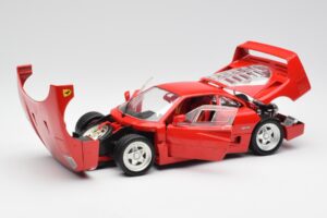 Ferrari F40 Röd Hot Wheels 1:18 23911 Metall — bild 2 av 8