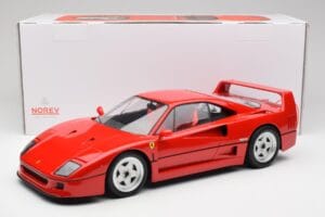Ferrari F40 Röd Norev 1:12 127900 Metall — bild 6 av 6