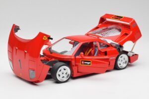Ferrari F40 Röd Bburago 1:18 3332 Metall — bild 2 av 8