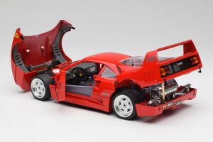 Ferrari F40 Röd Bburago 1:18 3332 Metall — bild 5 av 8