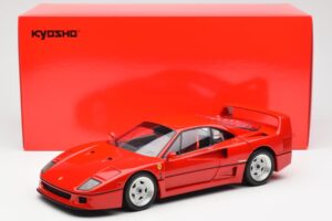 Ferrari F40 Röd Kyosho 1:18 08416R2 Metall — bild 10 av 10