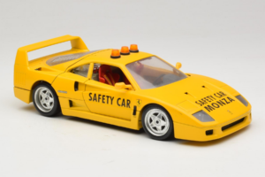 Ferrari F40 Safety Car Gul Bburago 1:18 3032-Y2 Metall — bild 6 av 8
