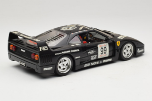 Ferrari F40 Seco #99 Lesseps / Charriol / Balandras Svart Bburago 1:18 3032-B3 Metall — bild 3 av 8