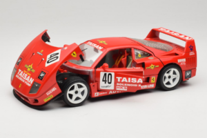 Ferrari F40 #40 T. Ohta / A. Reid Taisan Röd 1987 Bburago 1:18 3022-T1 Metall — bild 2 av 8