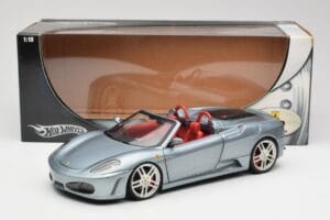 Ferrari F430 Spider Blue Metallic Hot Wheels 1:18 H3074 Metall — bild 8 av 8