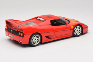 Ferrari F50 Braccio & Gotz M. Schumacher Signatur Utgåva Bburago 1:18 MS Metall — bild 3 av 8