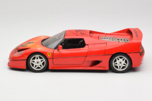 Ferrari F50 Braccio & Gotz M. Schumacher Signatur Utgåva Bburago 1:18 MS Metall — bild 4 av 8