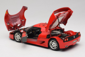 Ferrari F50 Braccio & Gotz M. Schumacher Signatur Utgåva Bburago 1:18 MS Metall — bild 5 av 8
