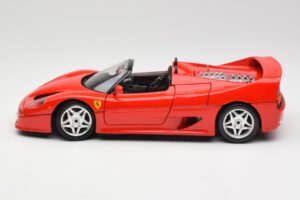 Ferrari F50 Cabriolet Röd Bburago 1:18 3352 Metall — bild 4 av 8