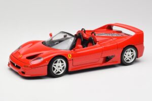 Ferrari F50 Cabriolet Röd Bburago 1:18 3352 Metall