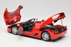 Ferrari F50 Cabriolet Röd Bburago 1:18 3352 Metall — bild 5 av 8