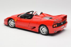 Ferrari F50 Cabriolet Röd Bburago 1:18 3352 Metall — bild 7 av 8