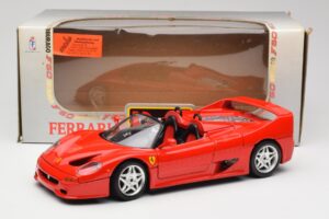 Ferrari F50 Cabriolet Röd Bburago 1:18 3352 Metall — bild 8 av 8