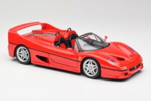 Ferrari F50 Cabriolet Röd Maisto 1:18 50246 Metall — bild 6 av 8
