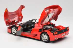 Ferrari F50 Cabriolet Röd Bburago 1:18 3372-P1 Metall — bild 5 av 8