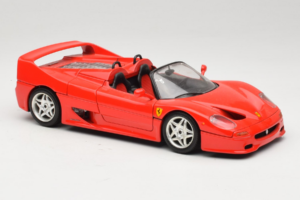 Ferrari F50 Cabriolet Röd Bburago 1:18 3372-P1 Metall — bild 6 av 8