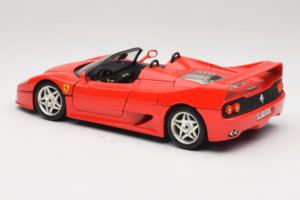 Ferrari F50 Cabriolet Röd Bburago 1:18 3372-P1 Metall — bild 7 av 8