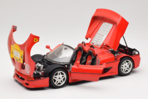 Ferrari F50 Cabriolet 50 Jahre Ferrari 24 Jahre Bburago FMC Röd Bburago 1:18 3352-P1 Metall — bild 2 av 8