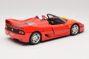 Ferrari F50 Cabriolet 50 Jahre Ferrari 24 Jahre Bburago FMC Röd Bburago 1:18 3352-P1 Metall — bild 3 av 8