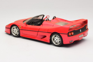 Ferrari F50 Cabriolet Monza Red Standox Bburago 1:18 ST01 Metall — bild 7 av 8