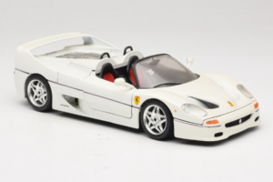 Ferrari F50 Cabriolet Vit Bburago 1:18 3352-W1 Metall — bild 6 av 8