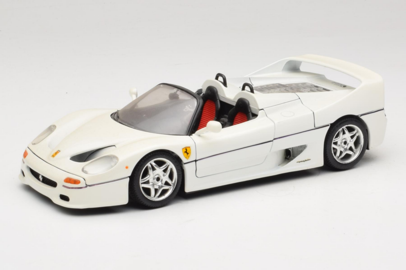 Ferrari F50 Cabriolet Vit Bburago 1:18 3352-W1 Metall