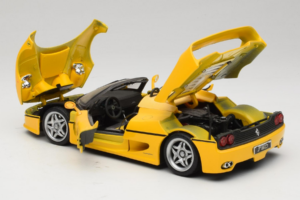 Ferrari F50 Cabriolet Gul Maisto 1:18 50246-Y1 Metall — bild 5 av 8