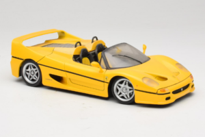 Ferrari F50 Cabriolet Gul Maisto 1:18 50246-Y1 Metall — bild 6 av 8