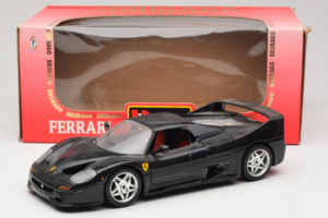 Ferrari F50 Coupe Svart Bburago 1:18 3372-B1 Metall — bild 8 av 8