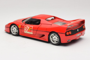 Ferrari F50 Coupe #50 50 Jahre Ferrari Röd Bburago 1:18 3352-P2 Metall — bild 7 av 8