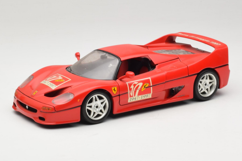 Ferrari F50 Coupe #50 50 Jahre Ferrari Röd Bburago 1:18 3352-P2 Metall