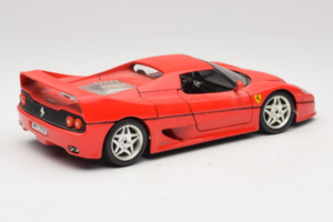 Ferrari F50 Coupe Röd Bburago 1:18 3382 Metall — bild 3 av 8