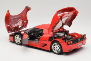 Ferrari F50 Coupe Röd Bburago 1:18 3382 Metall — bild 5 av 8
