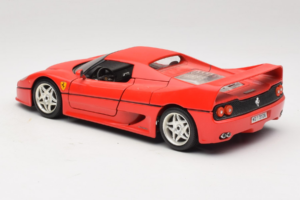 Ferrari F50 Coupe Röd Bburago 1:18 3382 Metall — bild 7 av 8