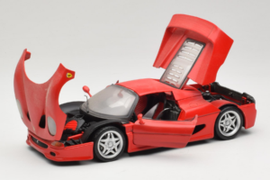 Ferrari F50 Coupe Shell Röd Maisto 1:18 3076-R1 Metall — bild 2 av 8