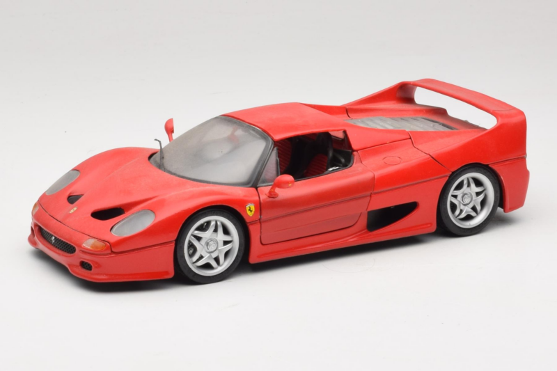 Ferrari F50 Coupe Shell Röd Maisto 1:18 3076-R1 Metall
