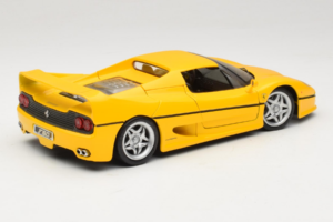 Ferrari F50 Coupe Shell Gul Maisto 1:18 3076-Y1 Metall — bild 3 av 8