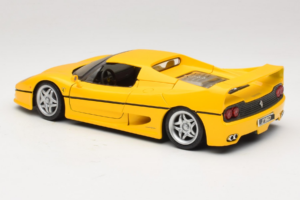 Ferrari F50 Coupe Shell Gul Maisto 1:18 3076-Y1 Metall — bild 7 av 8