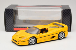 Ferrari F50 Coupe Shell Gul Maisto 1:18 3076-Y1 Metall — bild 8 av 8