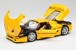 Ferrari F50 Giallo Modena Maisto 1:18 F50001 Metall — bild 2 av 8