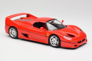Ferrari F50 Hardtop Röd Bburago 1:18 3362 Metall — bild 6 av 8