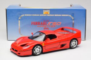 Ferrari F50 Hardtop Röd Bburago 1:18 3362 Metall — bild 8 av 8