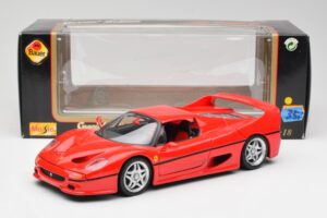 Ferrari F50 Röd Maisto 1:18 50262 Metall — bild 8 av 8