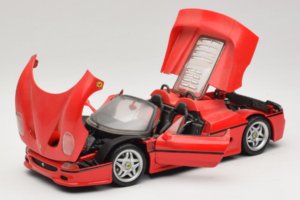 Ferrari F50 Spider Röd Shell Maisto 1:18 3076-M1 Metall — bild 2 av 8